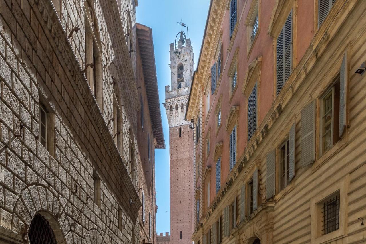 Colours Studio 10 M Away Piazza Del Campo 锡耶纳 外观 照片